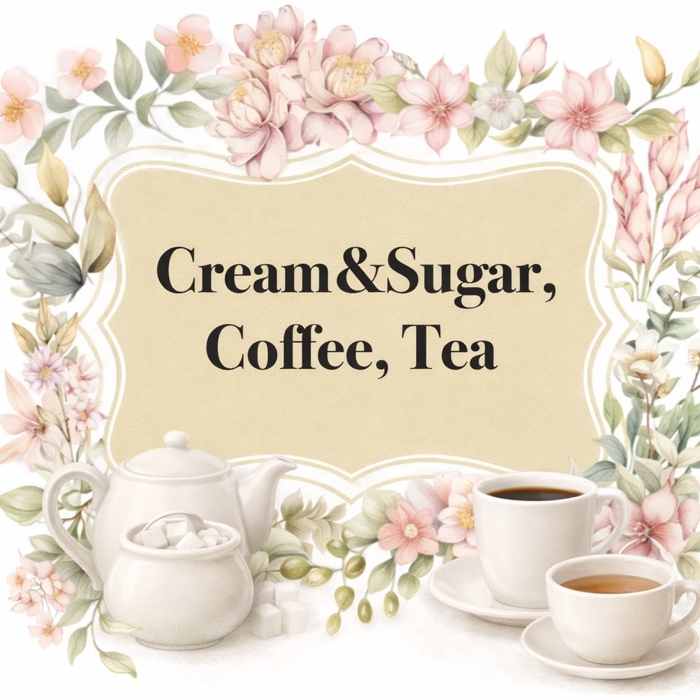 Creamers, Sugar Bowls, Coffee Mugs/Cups French Press, Tea Pots, Tea Cups